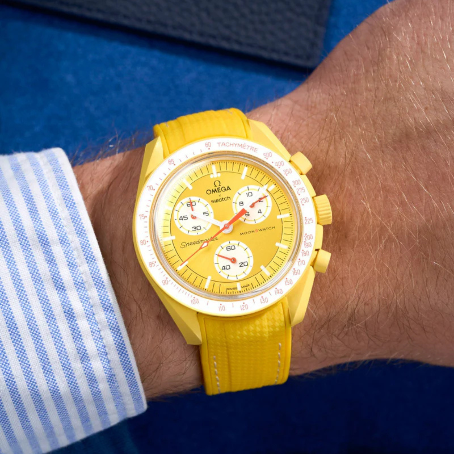 Pulseira de Borracha - Amarela