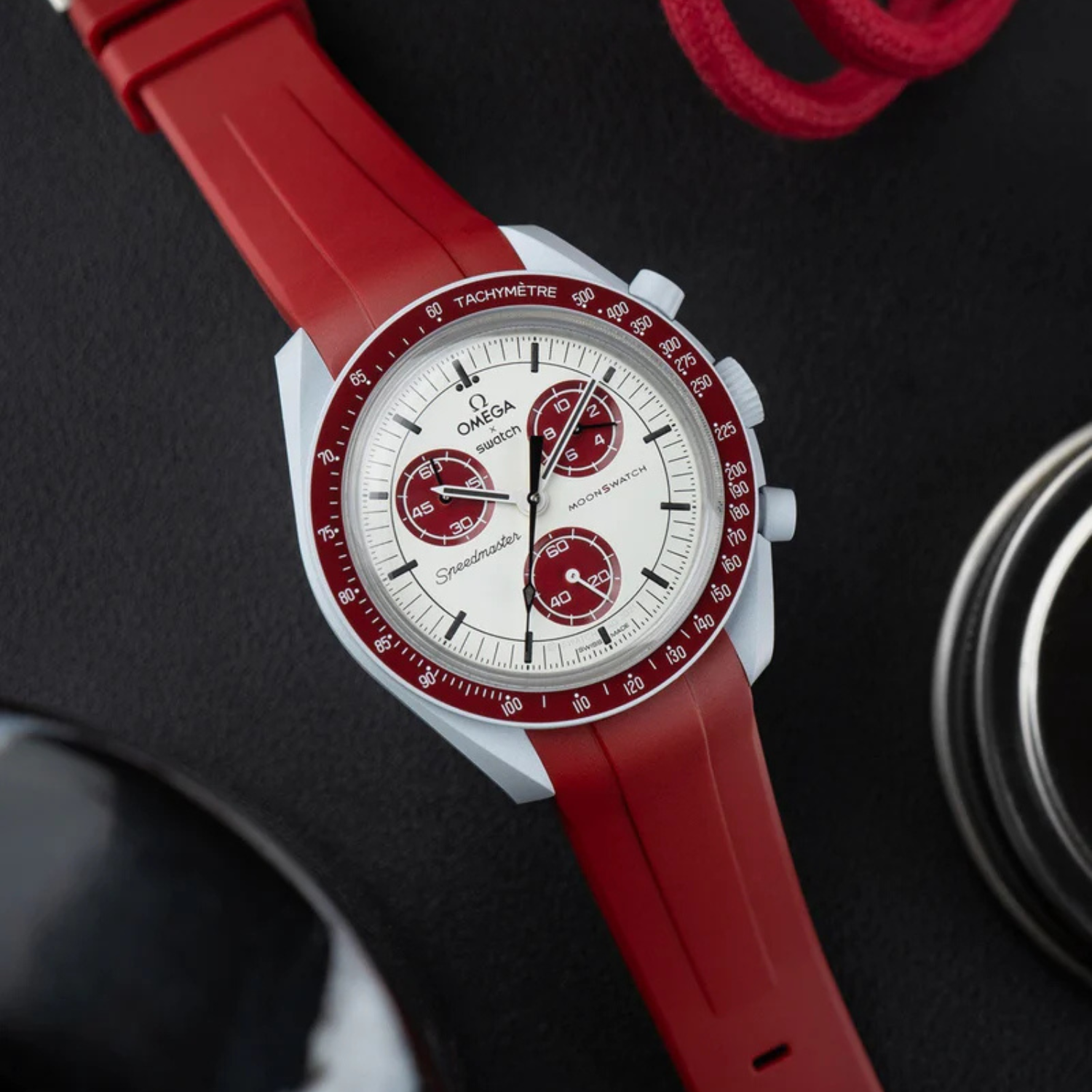 Pulseira de Borracha - Vinho