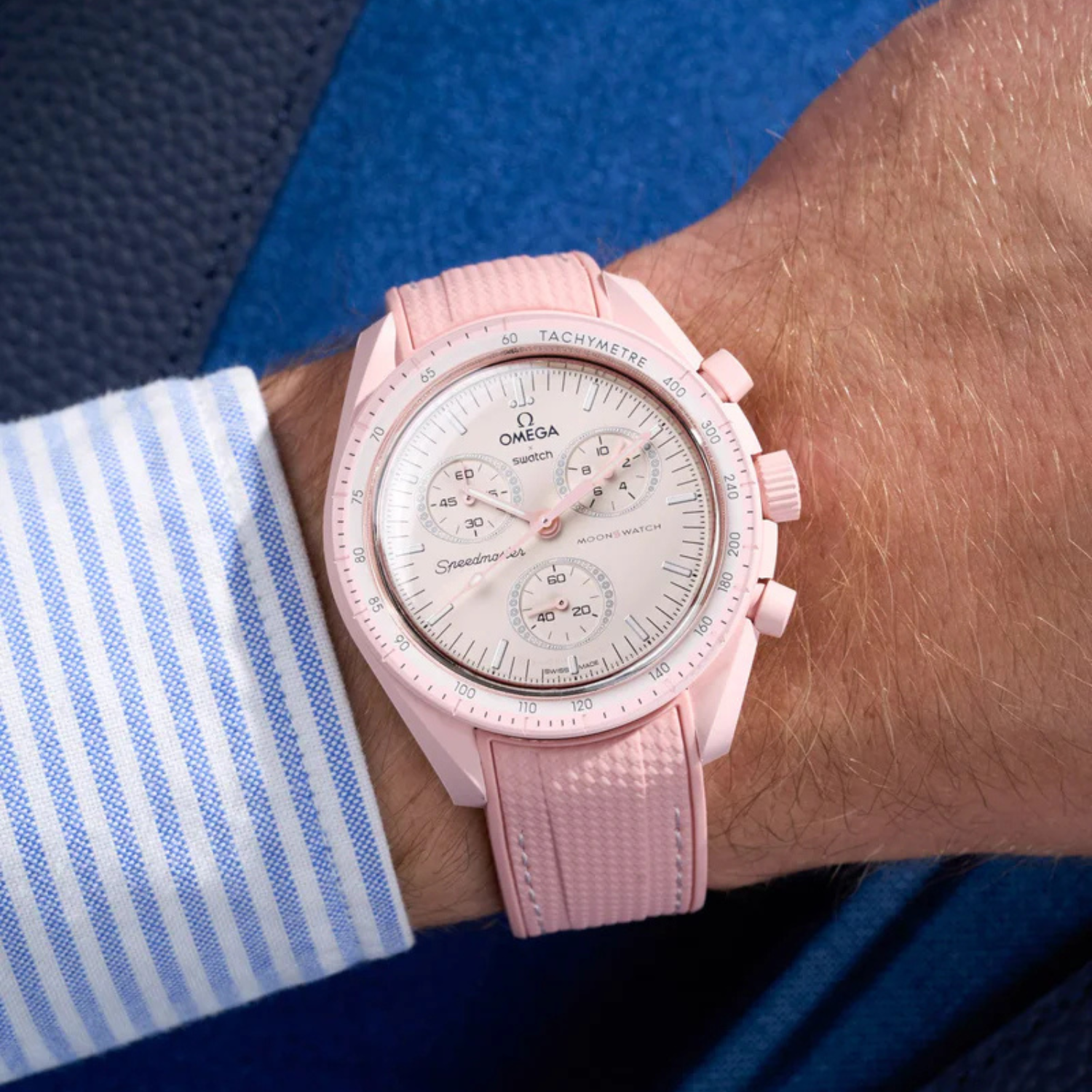 Pulseira de Borracha - Rosa