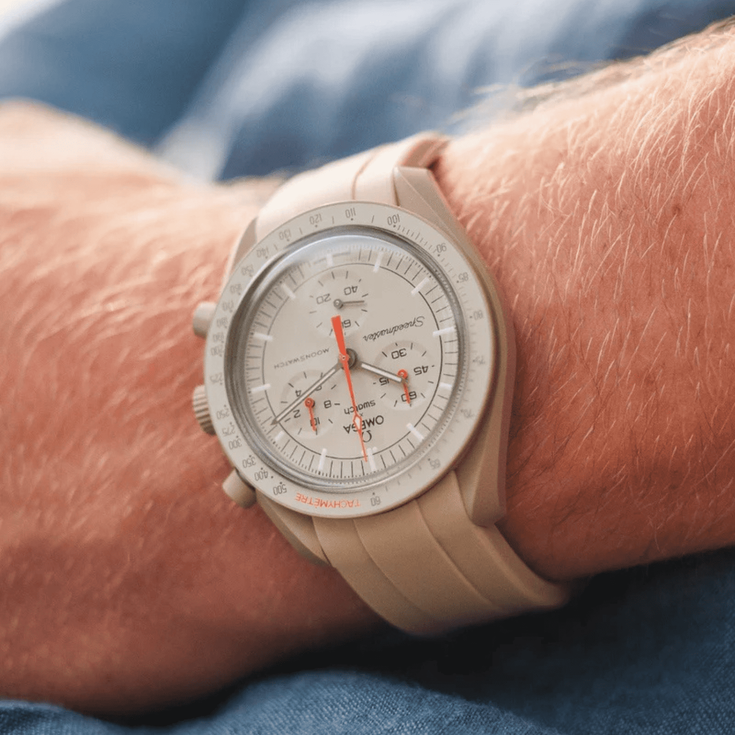 Pulseira de Borracha - Bege