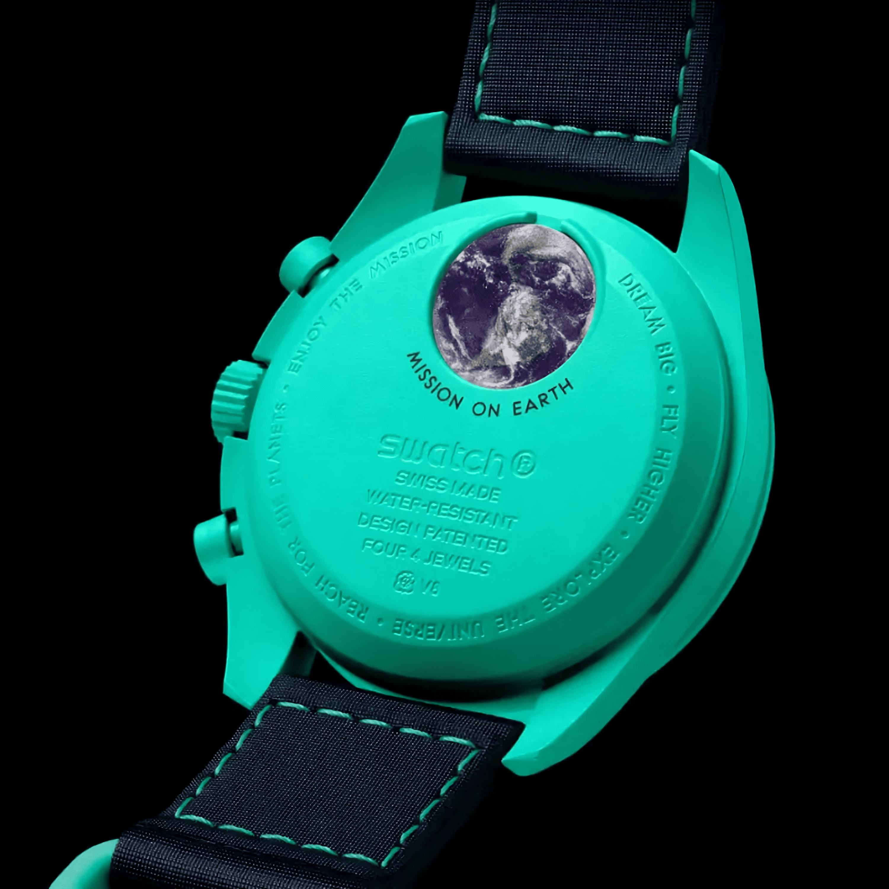 Relógio Missão na Terra - Luzes Polares