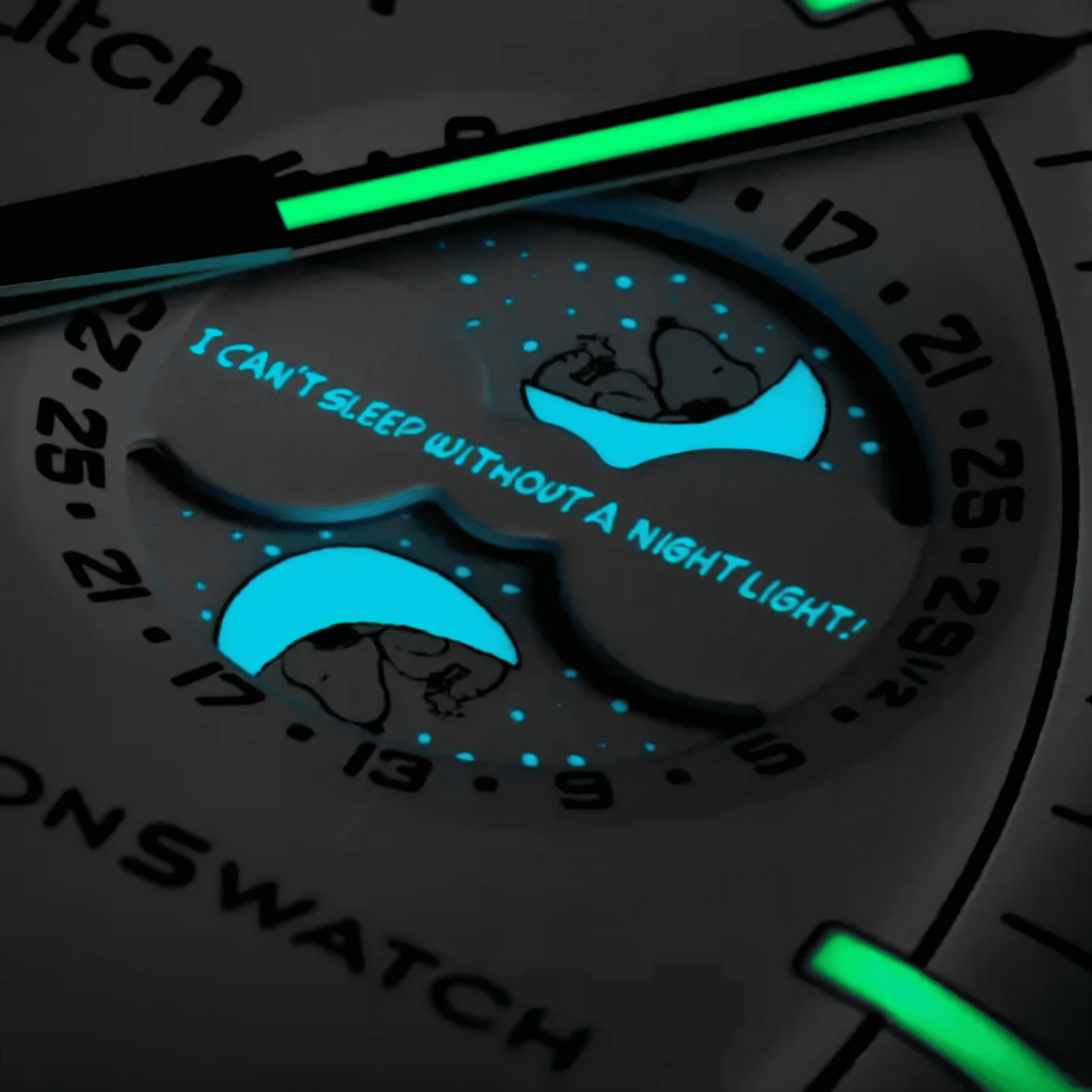 Relógio Missão à Fase Lunar - Lua Cheia