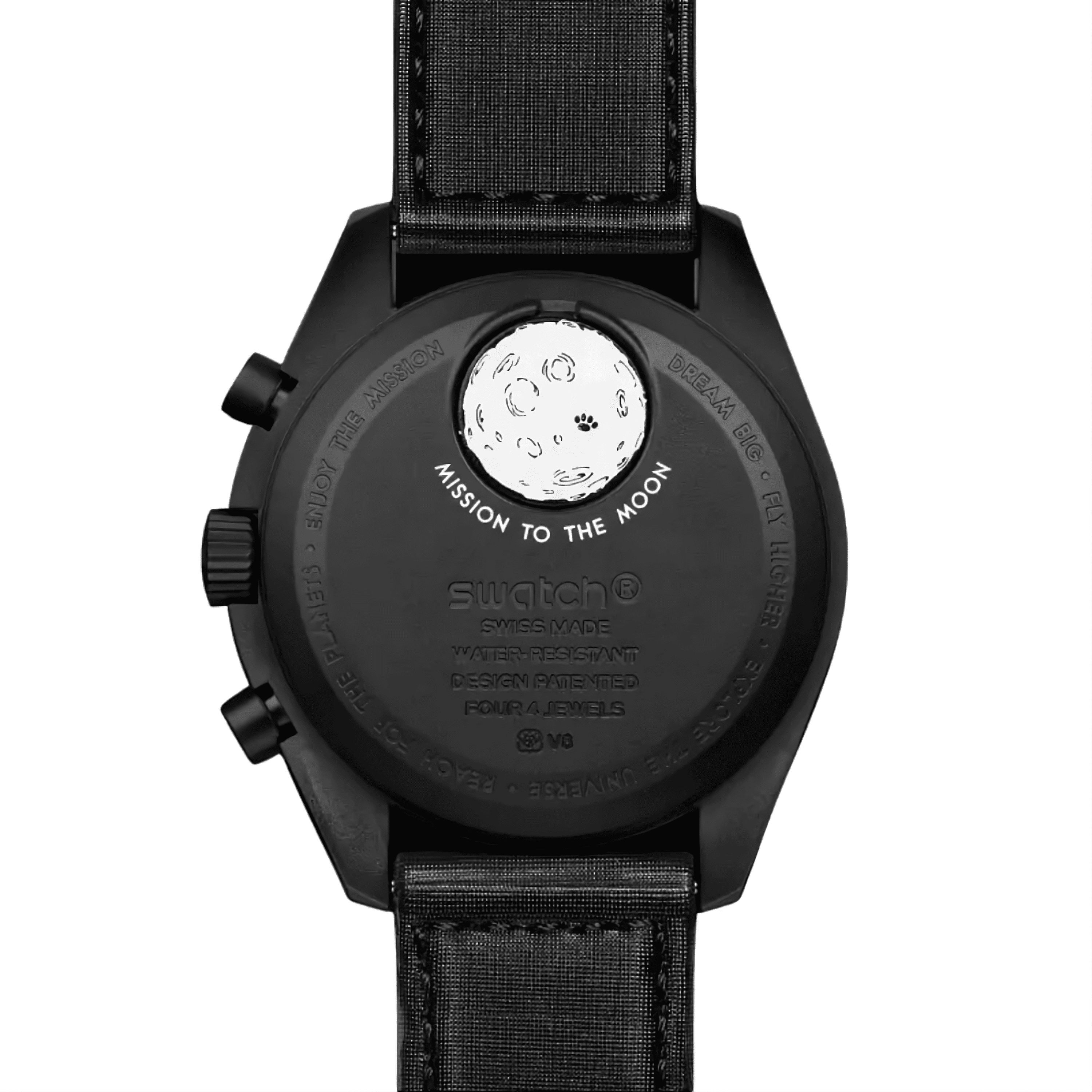 Relógio Missão à Fase Lunar - Lua Nova