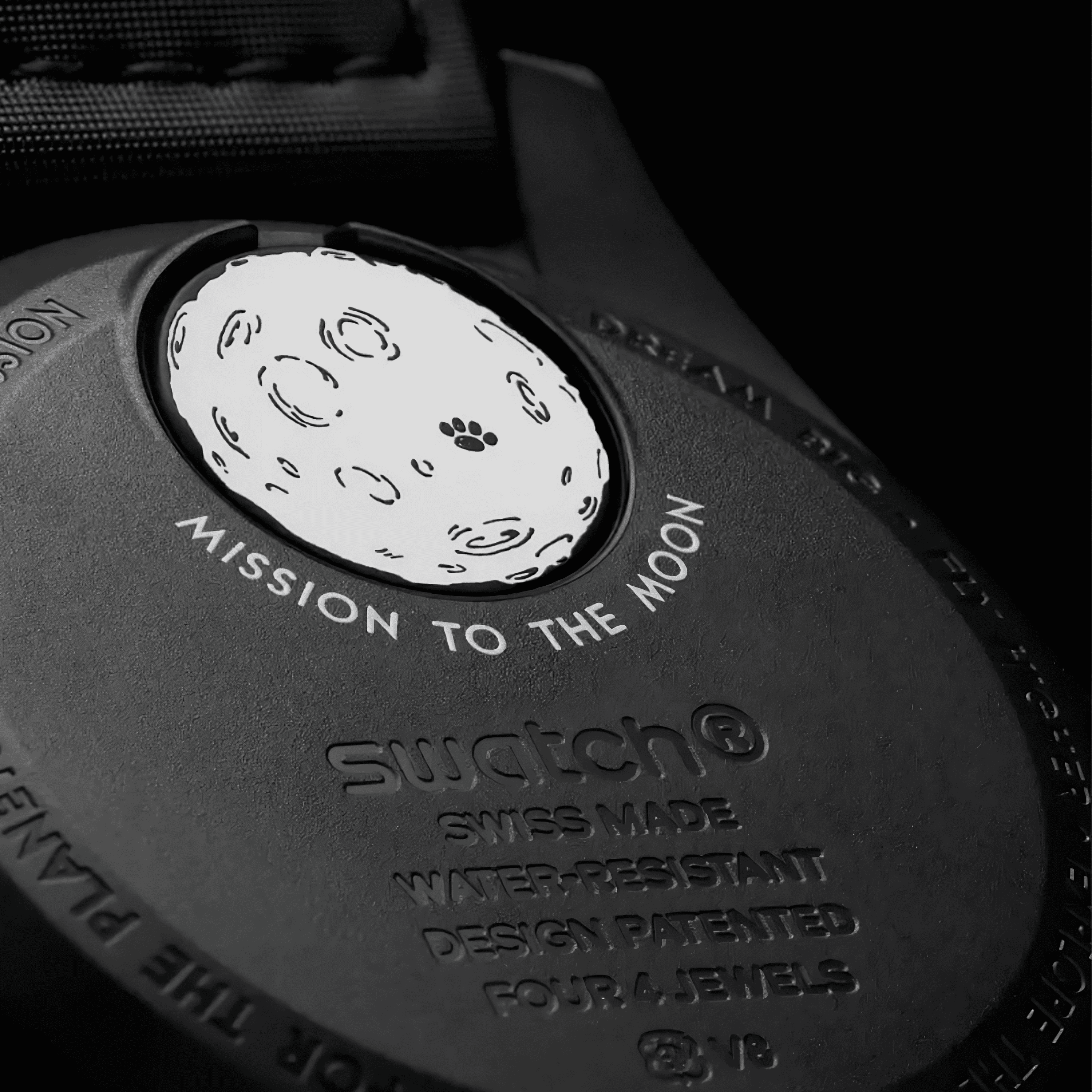 Relógio Missão à Fase Lunar - Lua Nova