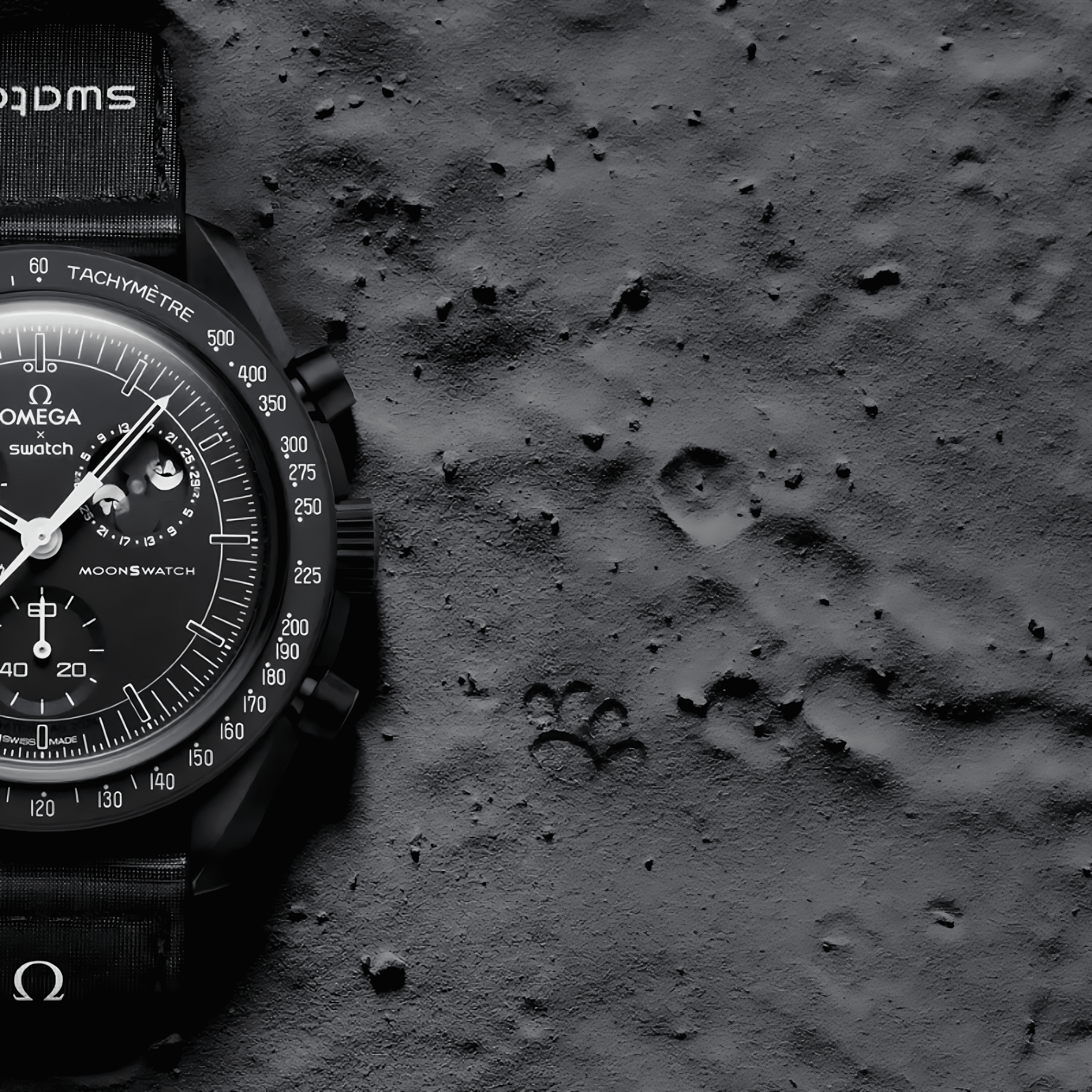 Relógio Missão à Fase Lunar - Lua Nova