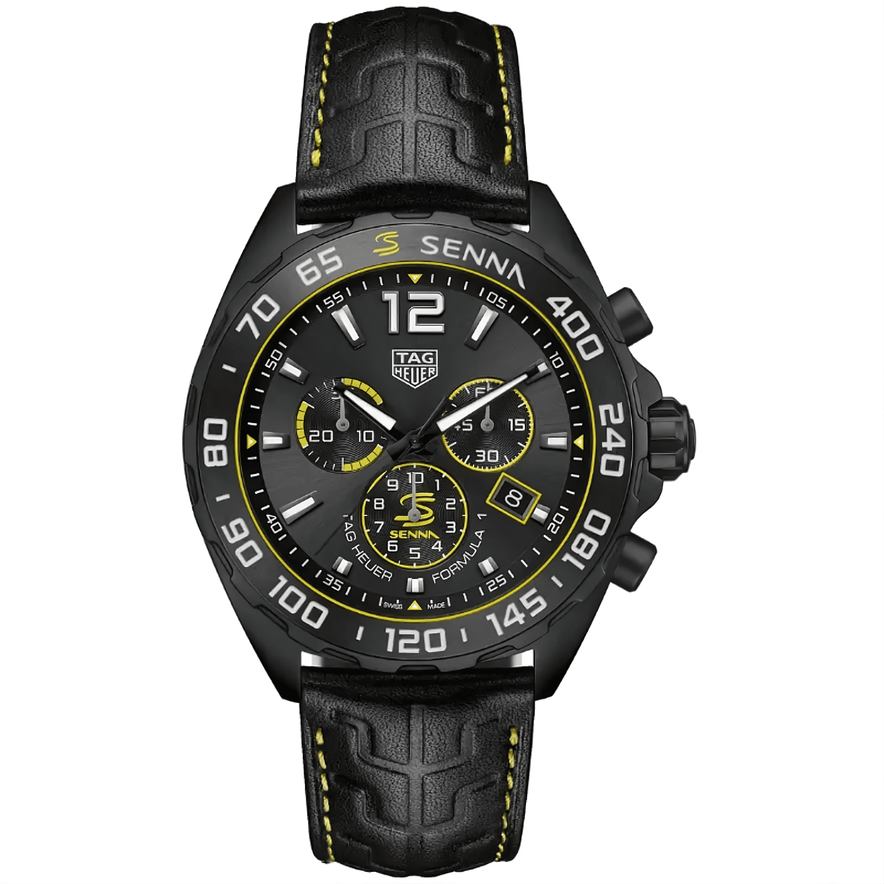 TAG Heuer Formula 1 Chronograph Black - Edição especial Senna