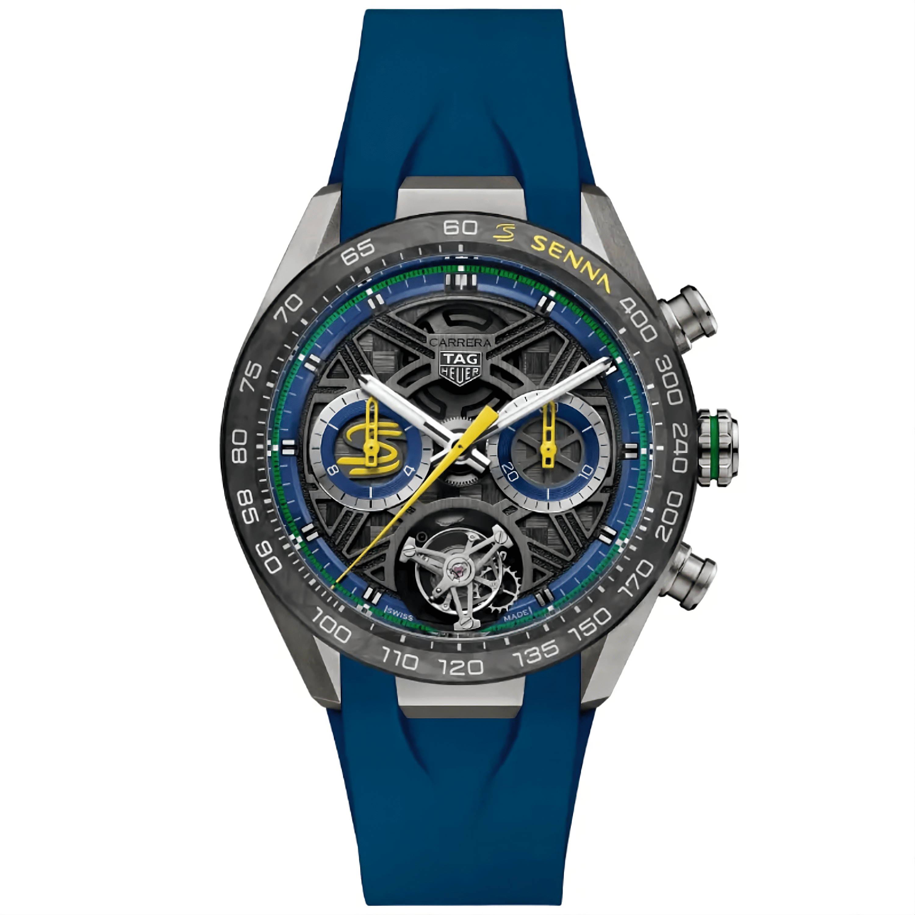 TAG Heuer Carrera Chronograph Tourbillon Extreme Sport Edição Especial Senna